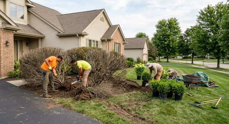 Rose Bush Planting in Ventura County, CA
